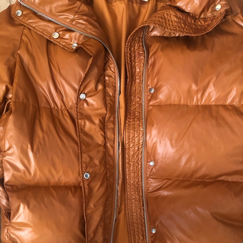 Oversized down puffer coat jacket - Picture 2 of 4